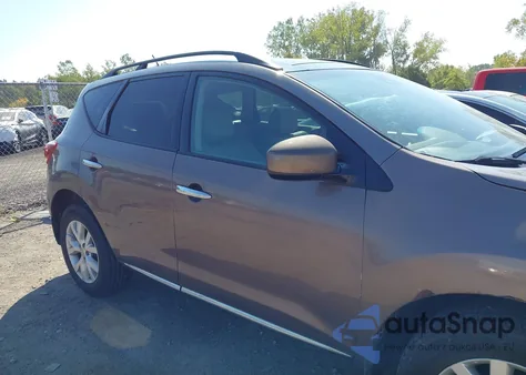 2011 Nissan Murano Sl z USA, uszkodzony, nr VIN JN8AZ1MW9BW168044